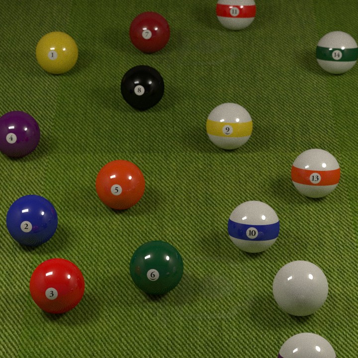 Pool Balls preview image 1